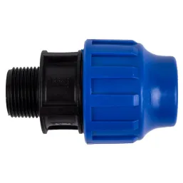 ADAPTOR COMPRESSION MALE 50 X 1